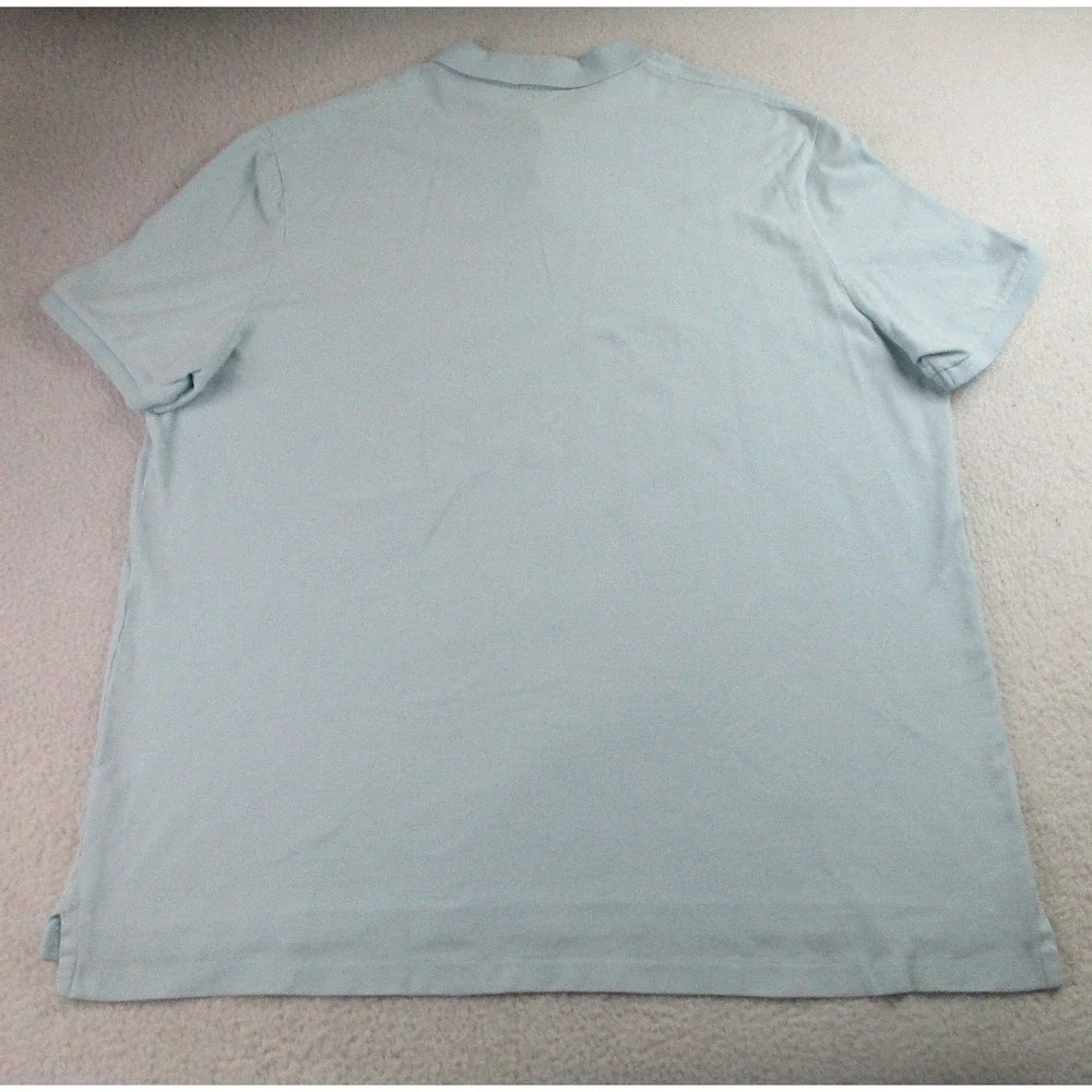 Polo Ralph Lauren Polo Shirt Mens 2XL Blue Classic Fit‎ Short Sleeve Embroidered